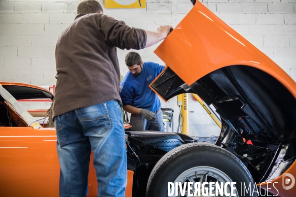 Apprentissage en carrosserie