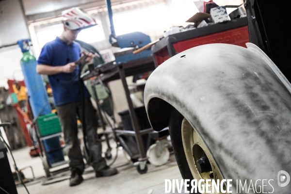 Apprentissage en carrosserie