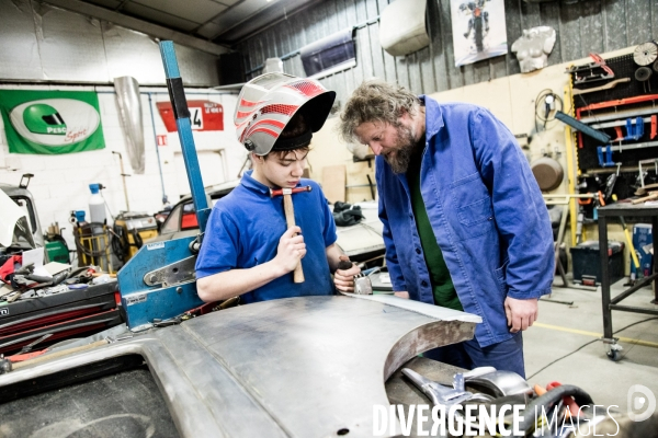 Apprentissage en carrosserie