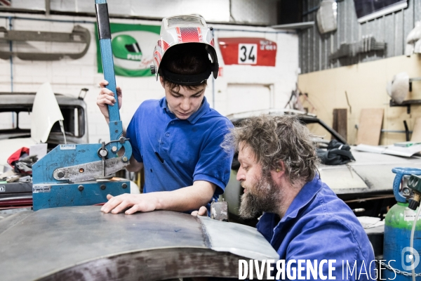 Apprentissage en carrosserie