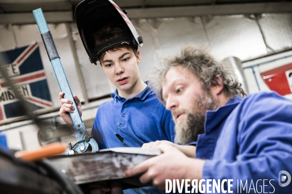 Apprentissage en carrosserie