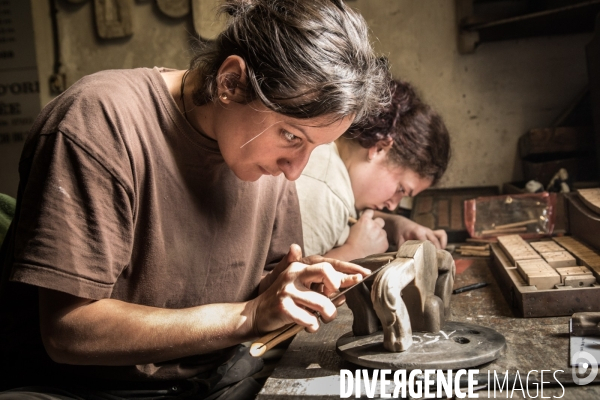 Dernière coulée de cloche à la fonderie Bollée