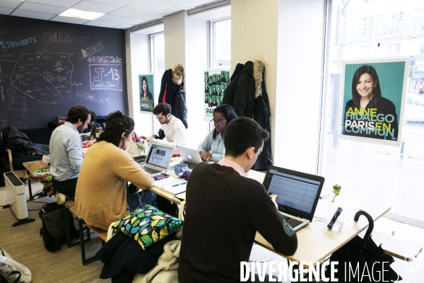 Anne Hidalgo présente les orientations budgétaires de son programme.