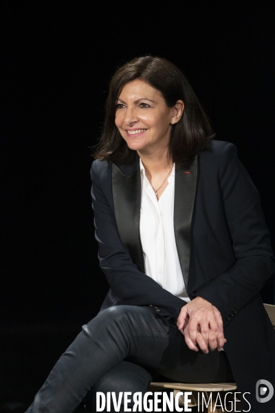 Meeting d Anne Hidalgo avec Lula et Dilma Rousseff .