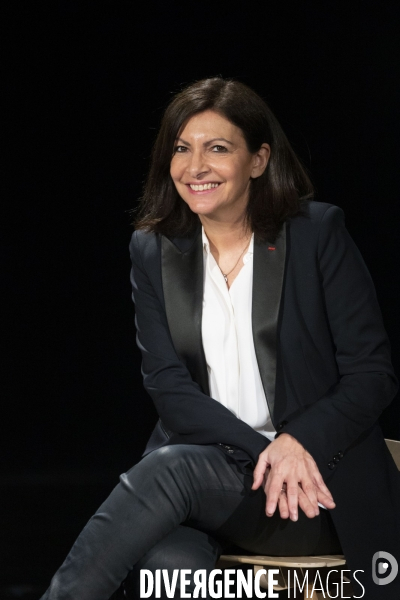 Meeting d Anne Hidalgo avec Lula et Dilma Rousseff .