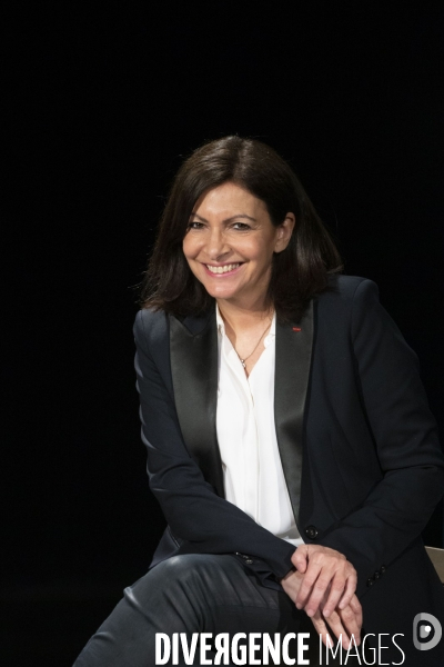 Meeting d Anne Hidalgo avec Lula et Dilma Rousseff .
