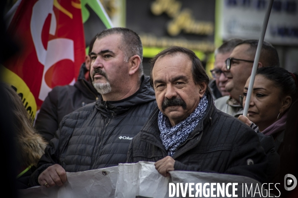 Manifestation intersyndicale contre l article 49.3