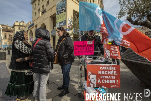 Manifestation intersyndicale contre l article 49.3