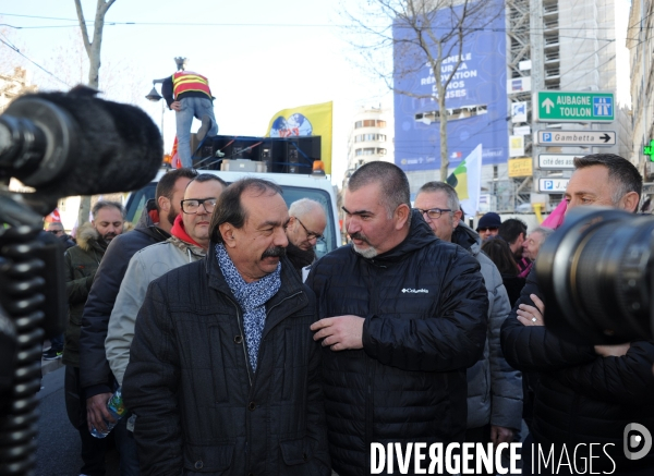Martinez CGT à Marseille
