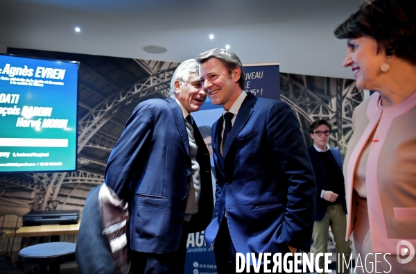 Elections Municipales Paris / François Baroin soutient Agnès Evren