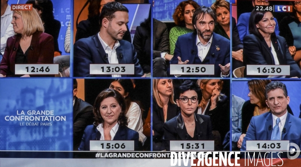 Emission tv:la grande confrontation