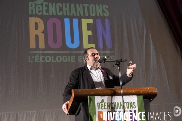 Municipales 2020 meeting EELV Jean-Michel Bérégovoy à Rouen