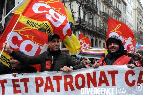 Manisfestation de la CGT