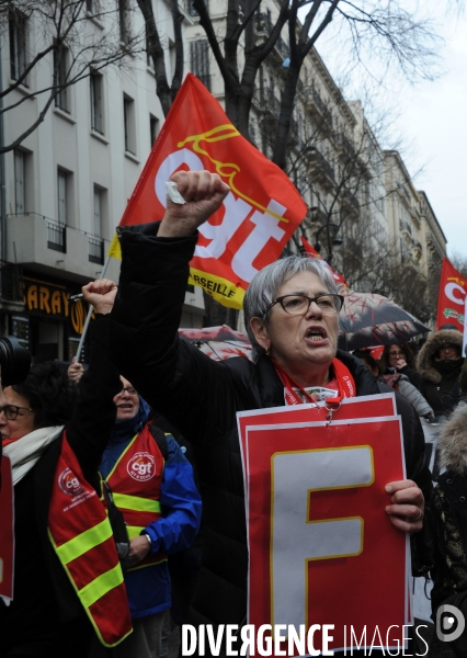 Manisfestation de la CGT