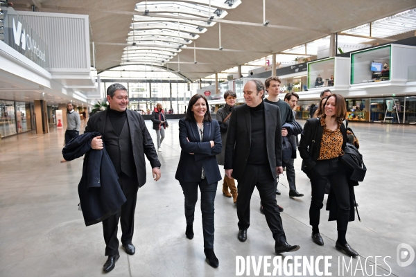Elections Municipales / Anne Hidalgo présente son programme sur les communs numériques