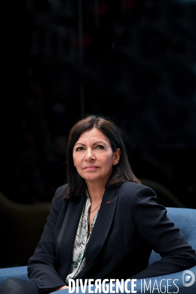Elections Municipales / Anne Hidalgo présente son programme sur les communs numériques