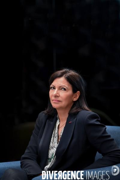 Elections Municipales / Anne Hidalgo présente son programme sur les communs numériques