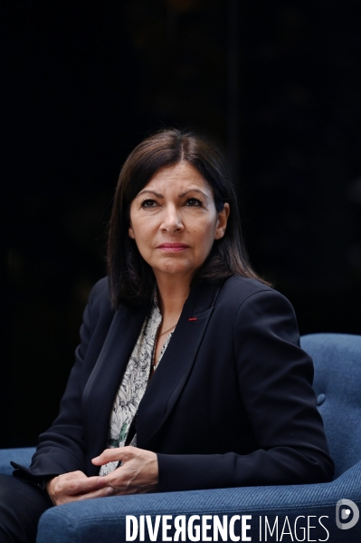 Elections Municipales / Anne Hidalgo présente son programme sur les communs numériques