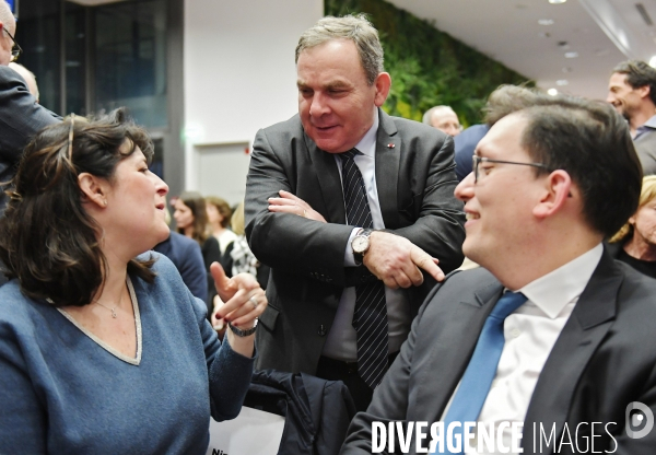 Elections Municipales Paris / Meeting de campagne des Republicains