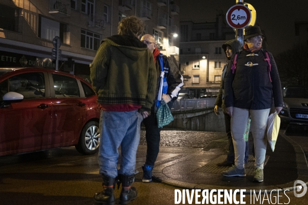 Recensement des  SDF à Rouen