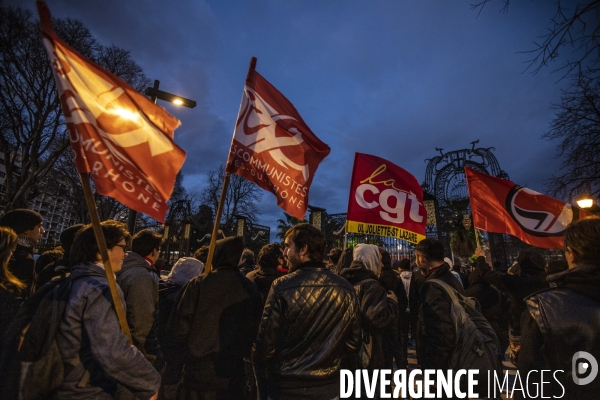 Présence de Marine Le Pen à Marseille en soutien à Stéphane Ravier