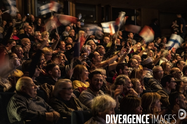 Présence de Marine Le Pen à Marseille en soutien à Stéphane Ravier