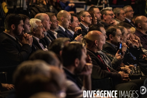 Présence de Marine Le Pen à Marseille en soutien à Stéphane Ravier