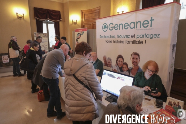 6 eme grand salon de la genealogie a paris xve