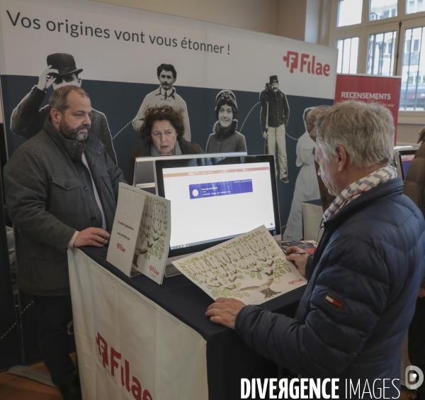 6 eme grand salon de la genealogie a paris xve