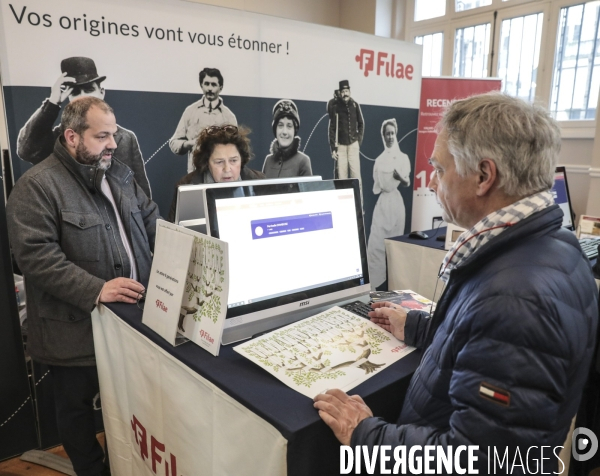 6 eme grand salon de la genealogie a paris xve