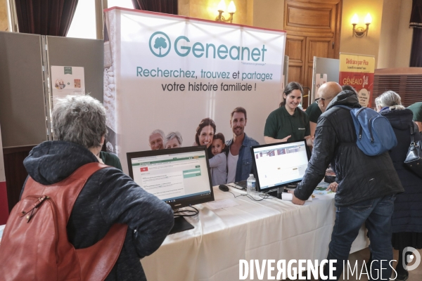 6 eme grand salon de la genealogie a paris xve