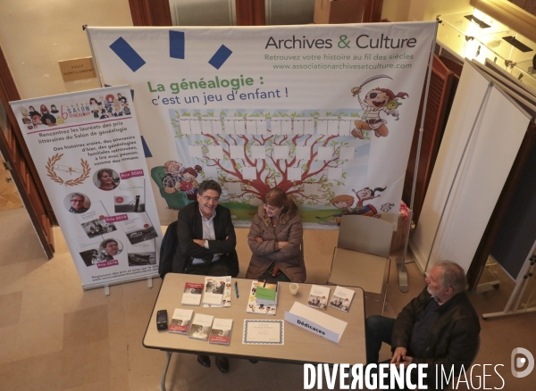 6 eme grand salon de la genealogie a paris xve