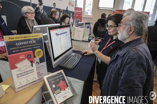 6 eme grand salon de la genealogie a paris xve