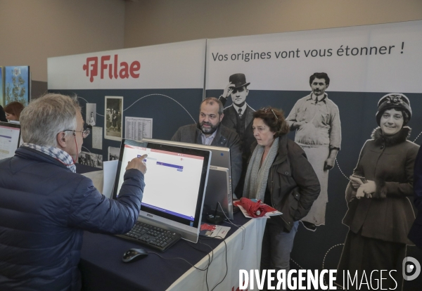 6 eme grand salon de la genealogie a paris xve