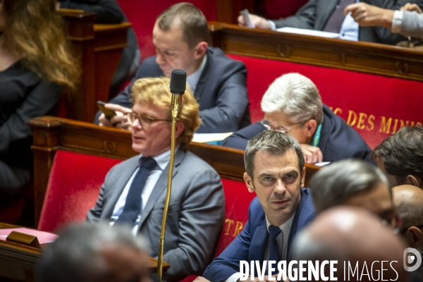 Motions de censure contre le 43.3 sur la reforme des retraites à l Assemblée nationale