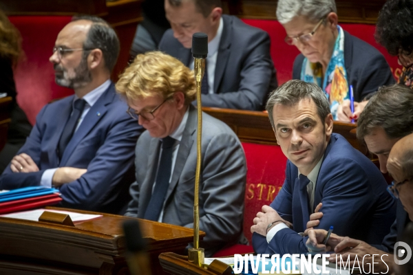 Motions de censure contre le 43.3 sur la reforme des retraites à l Assemblée nationale