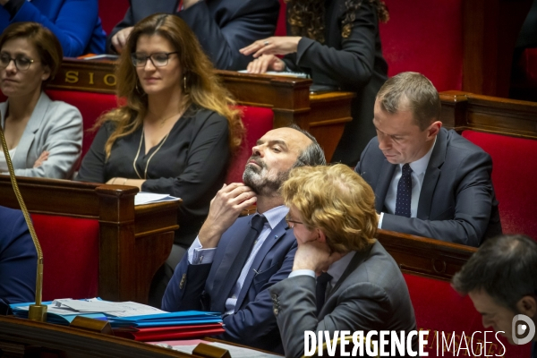 Motions de censure contre le 43.3 sur la reforme des retraites à l Assemblée nationale