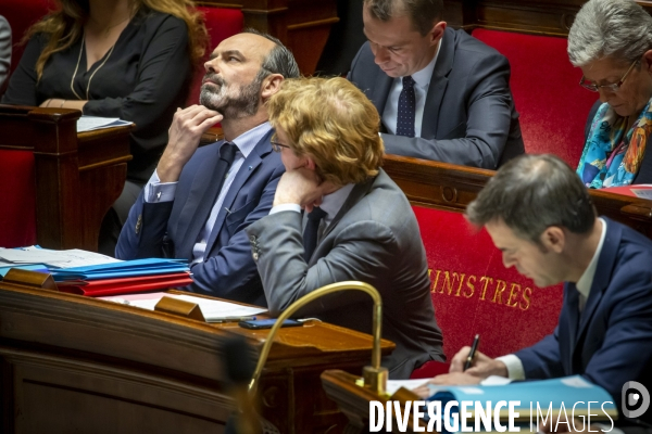 Motions de censure contre le 43.3 sur la reforme des retraites à l Assemblée nationale