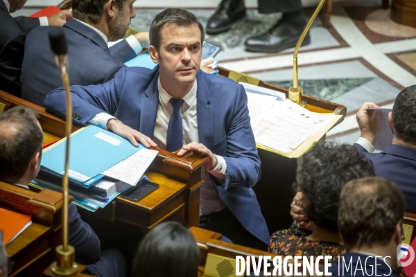 Motions de censure contre le 43.3 sur la reforme des retraites à l Assemblée nationale