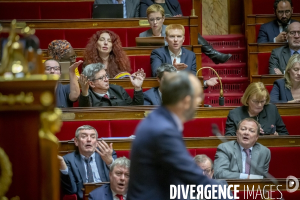 Motions de censure contre le 43.3 sur la reforme des retraites à l Assemblée nationale