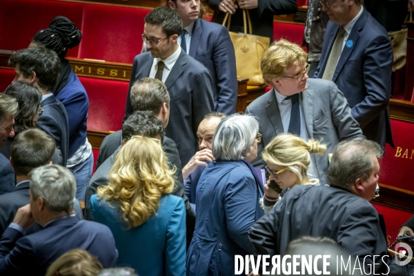 Motions de censure contre le 43.3 sur la reforme des retraites à l Assemblée nationale