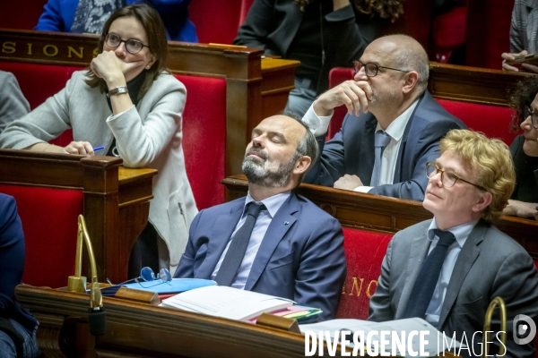 Motions de censure contre le 43.3 sur la reforme des retraites à l Assemblée nationale