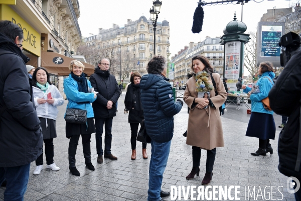 Elections Municipales / Déplacement d Agnes Buzyn dans le 17ème arrondissement