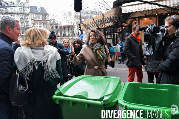 Elections Municipales / Déplacement d Agnes Buzyn dans le 17ème arrondissement