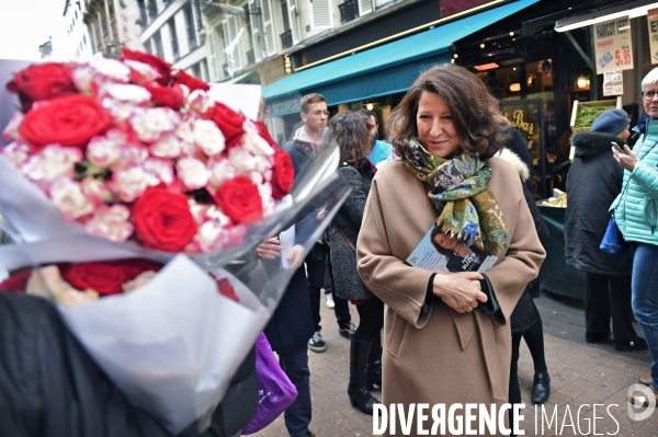 Elections Municipales / Déplacement d Agnes Buzyn dans le 17ème arrondissement