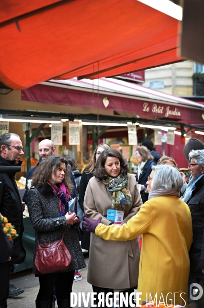 Elections Municipales / Déplacement d Agnes Buzyn dans le 17ème arrondissement