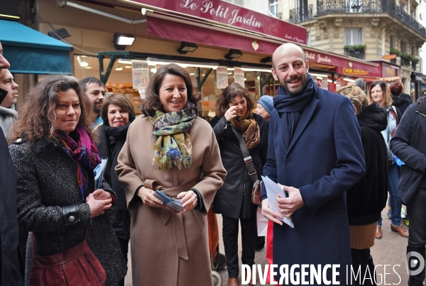 Elections Municipales / Déplacement d Agnes Buzyn dans le 17ème arrondissement