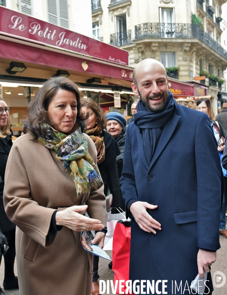 Elections Municipales / Déplacement d Agnes Buzyn dans le 17ème arrondissement