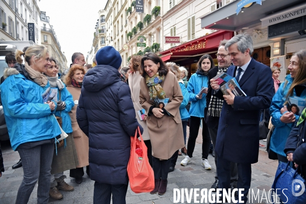 Elections Municipales / Déplacement d Agnes Buzyn dans le 7ème arrondissement