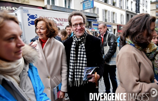 Elections Municipales / Déplacement d Agnes Buzyn dans le 7ème arrondissement